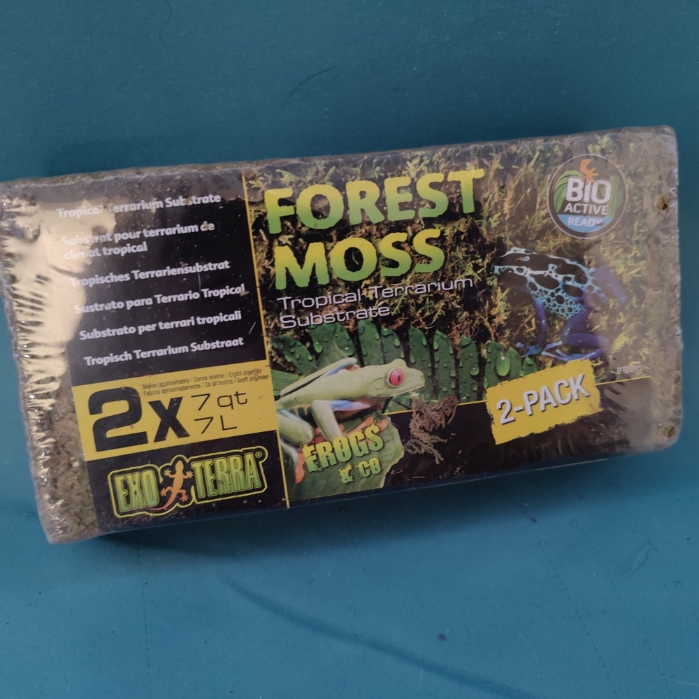 NWOT Forrest Moss -- Tropical Terrarium Substrate